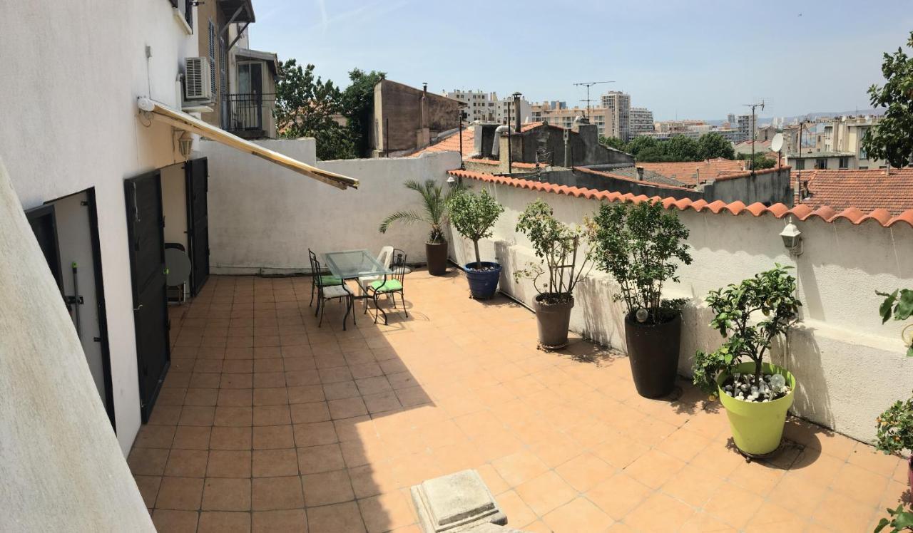 Maison 3 Chambres Gde Terrasse Proche Vieux Port Et Sncf Marsella Exterior foto