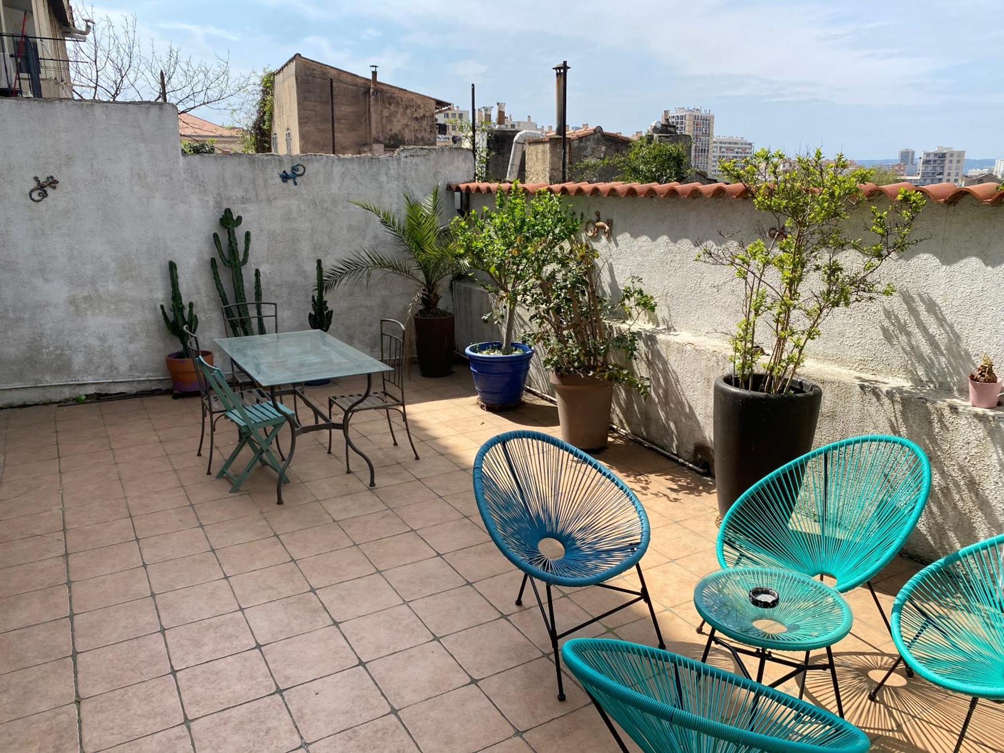 Maison 3 Chambres Gde Terrasse Proche Vieux Port Et Sncf Marsella Exterior foto
