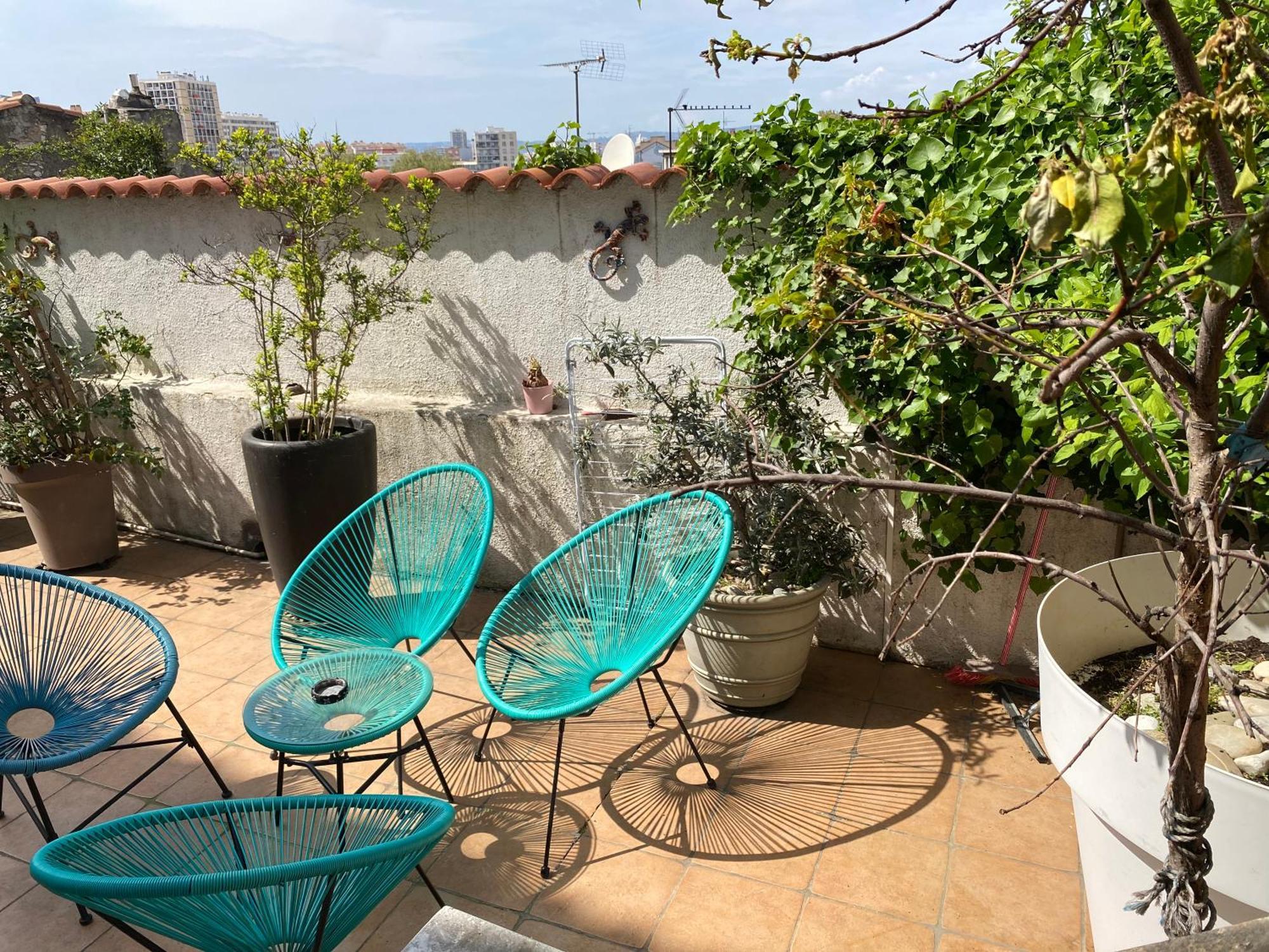 Maison 3 Chambres Gde Terrasse Proche Vieux Port Et Sncf Marsella Exterior foto